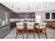 Modern kitchen with stainless steel appliances and an island at 1550 Outback Rd, St Cloud, FL 34771