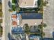 Aerial view showing house and surrounding neighborhood at 17 S Oleander Ave, Daytona Beach, FL 32118