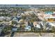 Aerial view showcasing the house and surrounding area at 17 S Oleander Ave, Daytona Beach, FL 32118