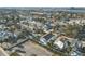 Aerial view of the property and neighborhood at 17 S Oleander Ave, Daytona Beach, FL 32118
