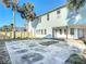 Spacious backyard with a large concrete patio at 17 S Oleander Ave, Daytona Beach, FL 32118