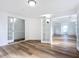 Spacious office with French doors and wood-look floors at 17 S Oleander Ave, Daytona Beach, FL 32118