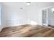 Bright office with wood-look floors and wainscoting at 17 S Oleander Ave, Daytona Beach, FL 32118