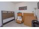 Bedroom with a bed frame and boxes, ready for move-in at 2229 Shadowland Loop, Winter Park, FL 32792