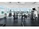 Community gym features cardio machines, weights and multiple workout stations at 260 S Osceola Ave # 1001, Orlando, FL 32801