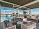 Relaxing rooftop pool and lounge area with comfortable seating and stunning views at 260 S Osceola Ave # 1001, Orlando, FL 32801