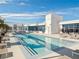 Inviting rooftop pool with lounge areas, city views, and a serene atmosphere for relaxation at 260 S Osceola Ave # 1001, Orlando, FL 32801