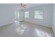 Spacious bedroom with light flooring and ceiling fan at 2827 Sanctuary Ln, Winter Garden, FL 34787