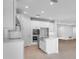 New home build with open floor plan to kitchen, featuring stainless steel appliances and island at 2983 Arranmore Dr, Ormond Beach, FL 32174
