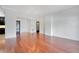 Bright dining room with hardwood floors and chandelier at 630 Vassar St # 2310, Orlando, FL 32804