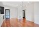 Bright and spacious entryway with hardwood floors and an open floor plan at 630 Vassar St # 2310, Orlando, FL 32804