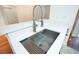 Modern stainless steel kitchen sink with a stylish faucet at 630 Vassar St # 2310, Orlando, FL 32804