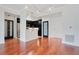 Hardwood floor living room, open to kitchen at 630 Vassar St # 2310, Orlando, FL 32804