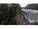 Backyard with a storage shed at 13811 County Road 109D, Lady Lake, FL 32159