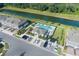 Townhomes near water with community pool and cabana at 14914 Harvest St, Orlando, FL 32824