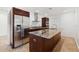 Modern kitchen with stainless steel appliances and granite countertops at 1504 E Robinson St, Orlando, FL 32801