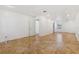 Open living area with tile floors and multiple entries at 1504 E Robinson St, Orlando, FL 32801