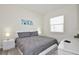 Main bedroom with plush bed and plenty of natural light at 3151 Paradox Cir # 405, Kissimmee, FL 34746