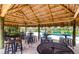 Tiki bar with tables and stools near the pool at 3151 Paradox Cir # 405, Kissimmee, FL 34746