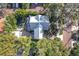 Bird's-eye view of the house and surrounding neighborhood at 527 Broadway Ave, Orlando, FL 32803