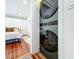 Convenient laundry room with stacked washer and dryer at 527 Broadway Ave, Orlando, FL 32803
