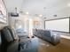 Home theater with comfortable seating and large screen at 527 Broadway Ave, Orlando, FL 32803