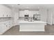 Modern kitchen with stainless steel appliances and white cabinetry at 8549 Sw 129Th Ln, Ocala, FL 34473