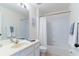 Clean bathroom with tub, shower, and vanity at 1028 Cinnamon Fern Ct, Casselberry, FL 32707