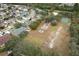 Aerial view of residential neighborhood with playground at 11537 Blackmoor Dr, Orlando, FL 32837