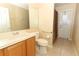 Bathroom with vanity, toilet and shower at 11537 Blackmoor Dr, Orlando, FL 32837