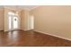 Light and airy entryway with wood-look tile floors at 11537 Blackmoor Dr, Orlando, FL 32837