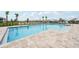 Refreshing community pool with ample deck space for lounging at 1214 Normandy Dr, Haines City, FL 33844