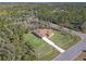 Aerial view showing house boundaries and surrounding land at 18433 Reynolds Pkwy, Orlando, FL 32833