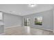 Open dining area with sliding glass doors leading to a patio at 232 Rustic Loop, Sanford, FL 32771