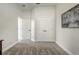 Spacious bedroom with double doors to a closet and neutral wall colors at 32604 View Haven Ln, Sorrento, FL 32776