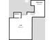 Upper floor plan showing loft, bathroom, hallway and staircase at 32604 View Haven Ln, Sorrento, FL 32776