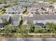 Aerial view of community showing home and surrounding houses at 3721 Cleary Way, Orlando, FL 32828