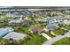 Aerial showing house, neighborhood, and waterfront at 4 Sea Hawk Dr, Ormond Beach, FL 32176