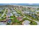 Aerial view of home and community near the ocean at 4 Sea Hawk Dr, Ormond Beach, FL 32176