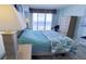 Main bedroom with ocean view and king-size bed at 4575 S Atlantic Ave # 6703, Port Orange, FL 32127