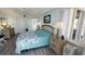 Main bedroom with king-size bed and ocean view at 4575 S Atlantic Ave # 6703, Port Orange, FL 32127