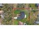 High-angle view of a single-story house with a large backyard at 4940 Spring Run Ave, Orlando, FL 32819