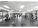 Modern fitness center with various exercise equipment at 530 E Central Blvd # 603, Orlando, FL 32801