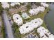 Aerial view of condo community with pool at 532 Orange Dr # 23, Altamonte Springs, FL 32701