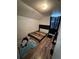 Simple bedroom with a bed frame and wood floors at 5453 Wood Crossing St, Orlando, FL 32811