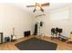 Home gym with mats, weights, and a pull-up bar at 570 Orange Dr # 51, Altamonte Springs, FL 32701