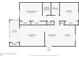 Floor plan showing the layout of the condo unit at 570 Orange Dr # 51, Altamonte Springs, FL 32701