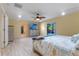 Spacious main bedroom with access to the pool at 5737 Masters Blvd, Orlando, FL 32819