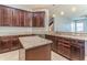 Spacious kitchen with granite countertops and stainless steel appliances at 8146 Prestbury Dr, Orlando, FL 32832