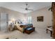 Charming bedroom with a comfortable bed and wood furniture at 8312 Via Rosa, Orlando, FL 32836